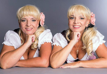 Blondes Doppel