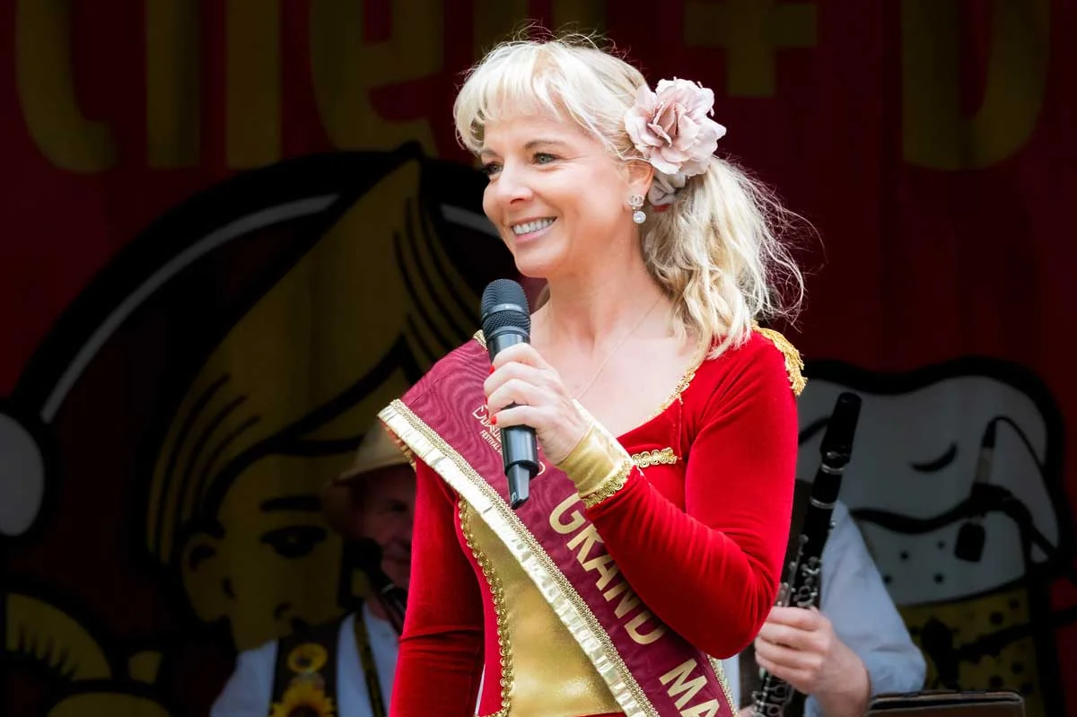 Carmen Schlese beim Internationalen Dixieland Festival